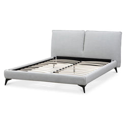 CBD8392-YO Fabric King Bed - Pearl Grey - Furniture Castle