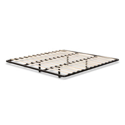 CBD8398-YO King Bed Frame - Charcoal Pepper Boucle - Furniture Castle