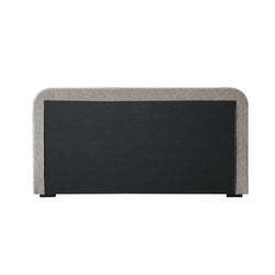 CBD8399-YO King Bed Frame - Olive Brown Boucle - Furniture Castle