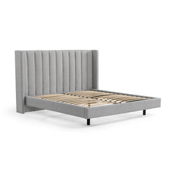 CBD8543-MI King Bed Frame - Spec Grey - Furniture Castle