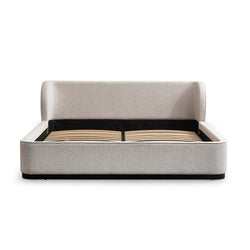 CBD8759-MI King Bed Frame - Clay Grey - Furniture Castle