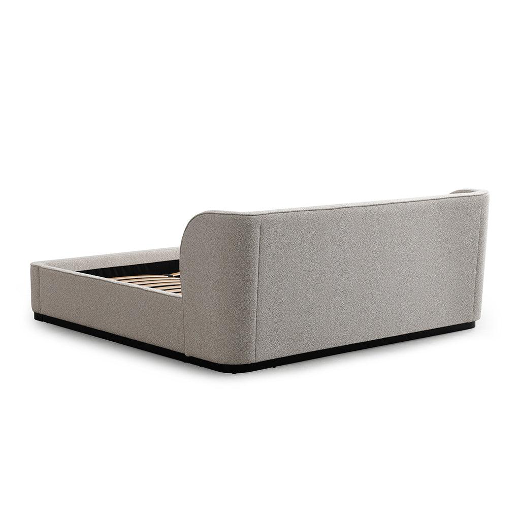 CBD8760-MI Queen Bed Frame - Clay Grey - Furniture Castle