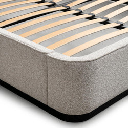 CBD8760-MI Queen Bed Frame - Clay Grey - Furniture Castle