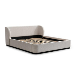 CBD8760-MI Queen Bed Frame - Clay Grey - Furniture Castle