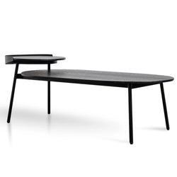 CCF6033-SD - Coffee Table - Black Veneer - Furniture Castle
