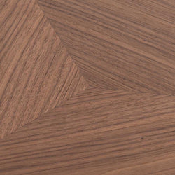 CCF6426-CN 100cm Wooden Round Coffee Table - Walnut - Furniture Castle