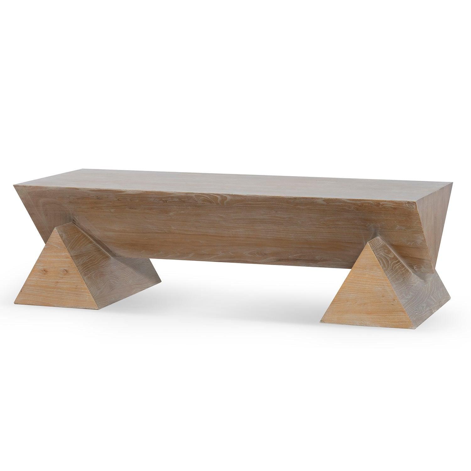 CCF6692-NI 1.52m Elm Coffee Table - Natural - Furniture Castle