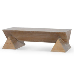 CCF6692-NI 1.52m Elm Coffee Table - Natural - Furniture Castle