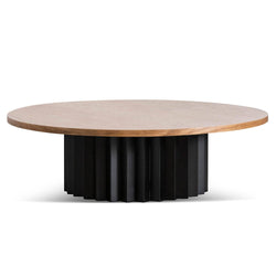 CCF6875-AW Round Messmate Coffee Table - Black Base - Furniture Castle