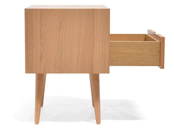 CCF695-VN SQ Wooden Bedside Table - Furniture Castle