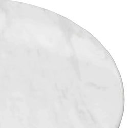 CCF8269-DW 1.3m Marble Top Oval Coffee Table - Natural - Furniture Castle