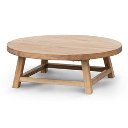 CCF8270 100cm Elm Coffee Table - Natural - Furniture Castle
