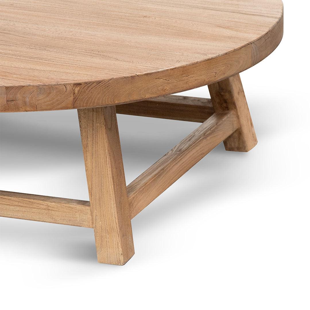 CCF8270 100cm Elm Coffee Table - Natural - Furniture Castle