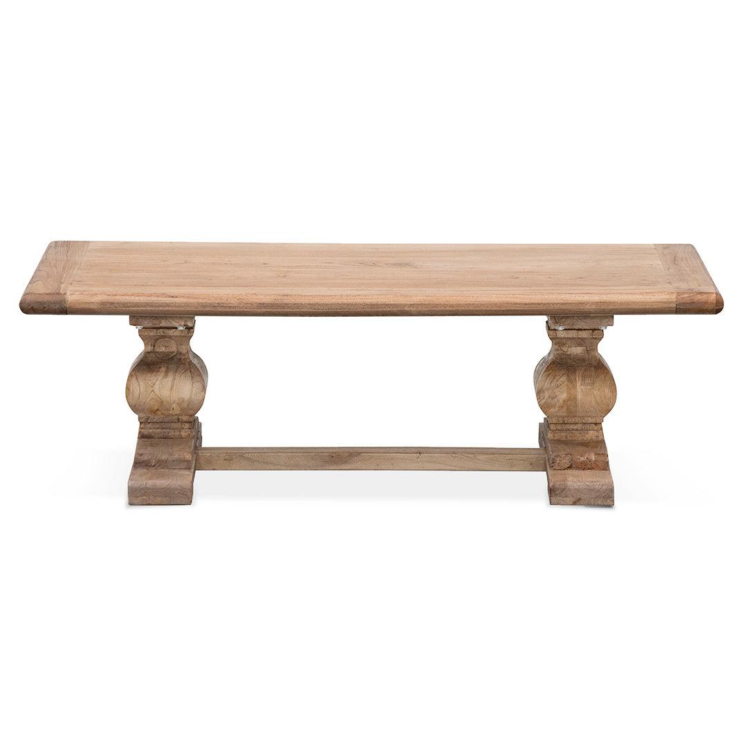 CCF8271 120cm Elm Coffee Table - Natural - Furniture Castle
