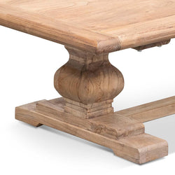 CCF8271 120cm Elm Coffee Table - Natural - Furniture Castle