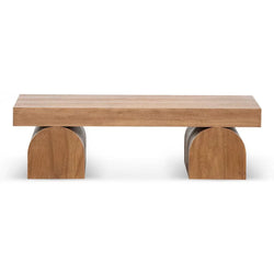 CCF8284-NI 1.3m Elm Coffee Table - Natural - Furniture Castle