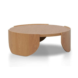 CCF8311-CN 1.1m Round Coffee Table - Natural - Furniture Castle