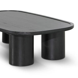 CCF8412-NI 1.4m Coffee Table - Full Black - Furniture Castle