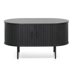 CCF8441-KD 100cm Coffee Table - Full Black - Furniture Castle