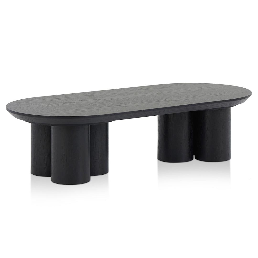 CCF8483-CN 1.3m Coffee Table - Full Black - Furniture Castle