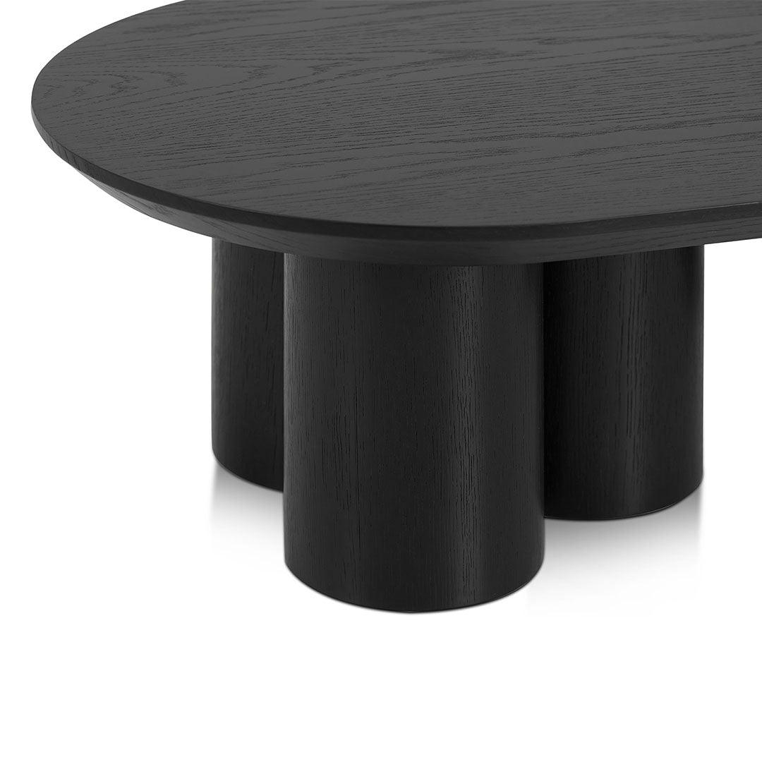 CCF8483-CN 1.3m Coffee Table - Full Black - Furniture Castle