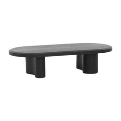 CCF8613-DW 1.5m Coffee Table - Full Black - Furniture Castle