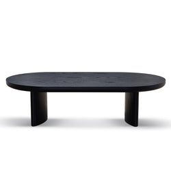 CCF8837-CN 1.3m Coffee Table - Full Black - Furniture Castle