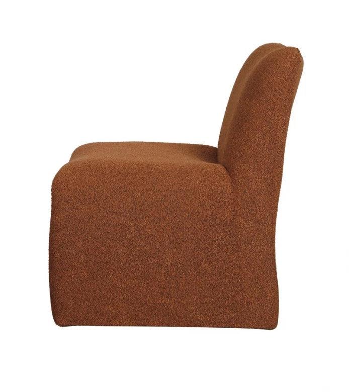 Celin Occasional Chair Terracotta - Furniture Castle