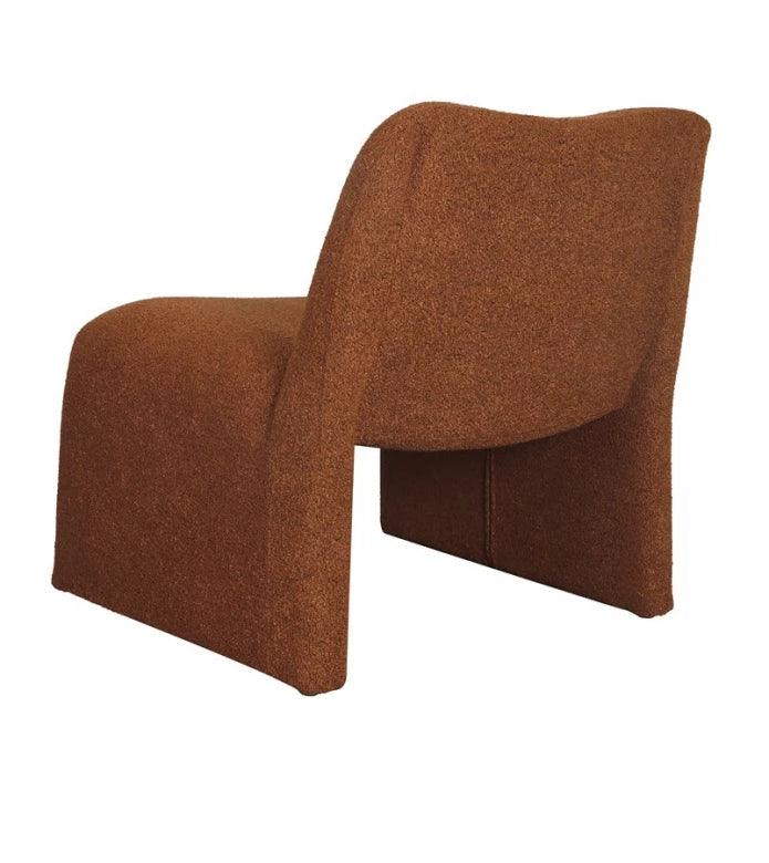 Celin Occasional Chair Terracotta - Furniture Castle