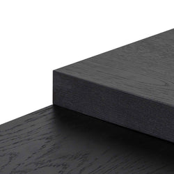 Charlie Extendable Home Office Desk - Black - Furniture Castle