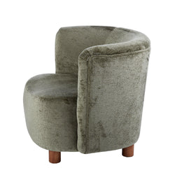 Chenille Sage Armchair 80.5x73.5x73.5cm - Furniture Castle