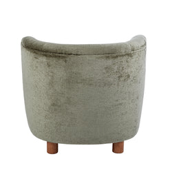 Chenille Sage Armchair 80.5x73.5x73.5cm - Furniture Castle