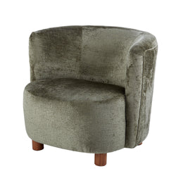 Chenille Sage Armchair 80.5x73.5x73.5cm - Furniture Castle