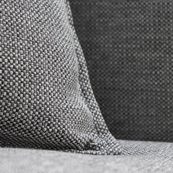 CLC2734-KSO 4 Seater Sofa with Cushion and Pillow - Graphite Grey - Furniture Castle