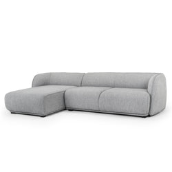CLC2744-FA 3 Seater Left Chaise Sofa - Graphite Grey - Furniture Castle