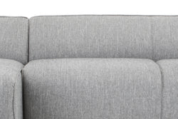 CLC2744-FA 3 Seater Left Chaise Sofa - Graphite Grey - Furniture Castle