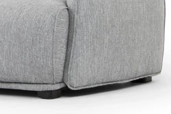 CLC2744-FA 3 Seater Left Chaise Sofa - Graphite Grey - Furniture Castle