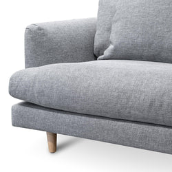CLC2854-CA Right Return Modular Sofa - Graphite Grey - Furniture Castle