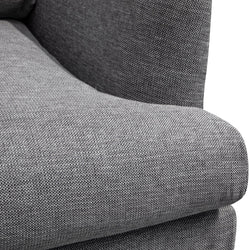 CLC2854-CA Right Return Modular Sofa - Graphite Grey - Furniture Castle