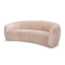 CLC6412 3 Seater Fabric Sofa - Blush - Furniture Castle