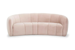 CLC6412 3 Seater Fabric Sofa - Blush - Furniture Castle