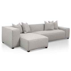 CLC6532-CA 3 Seater Left Chaise Sofa - Sterling Sand - Furniture Castle