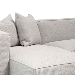 CLC6532-CA 3 Seater Left Chaise Sofa - Sterling Sand - Furniture Castle