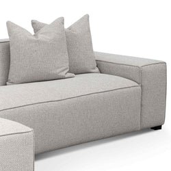 CLC6532-CA 3 Seater Left Chaise Sofa - Sterling Sand - Furniture Castle