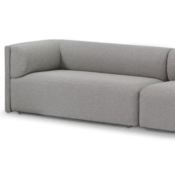 CLC6649-CA 4 Seater Fabric Sofa - Grey - Furniture Castle