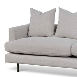 CLC6687-CA 3 Seater Sofa - Sterling Sand with Black Legs - Furniture Castle