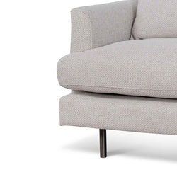 CLC6687-CA 3 Seater Sofa - Sterling Sand with Black Legs - Furniture Castle
