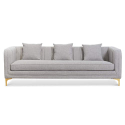 CLC6750-FS 3 Seater Sofa - Ash Grey Boucle - Furniture Castle