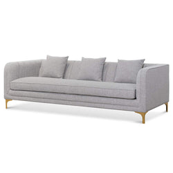 CLC6750-FS 3 Seater Sofa - Ash Grey Boucle - Furniture Castle