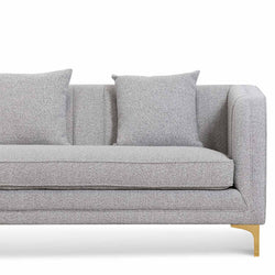 CLC6750-FS 3 Seater Sofa - Ash Grey Boucle - Furniture Castle
